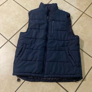 Men's Midnight Blue Quilted Vest